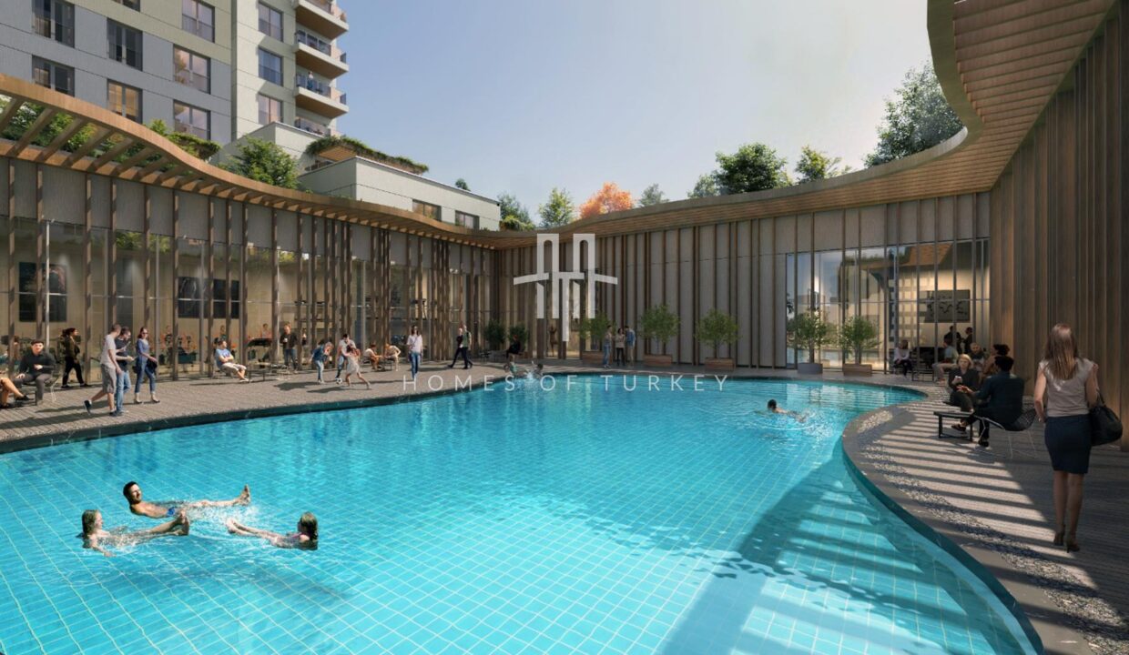 Luxury Apartments with Balcony for Sale in a Prestigious Project in Küçükçekmece 11