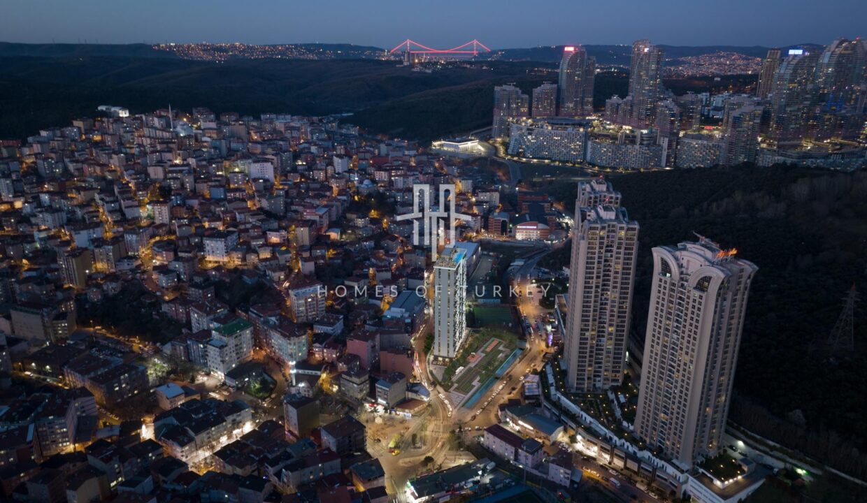 Luxury Apartments with Unique Views in the Center of the City in Maslak, Istanbul 11