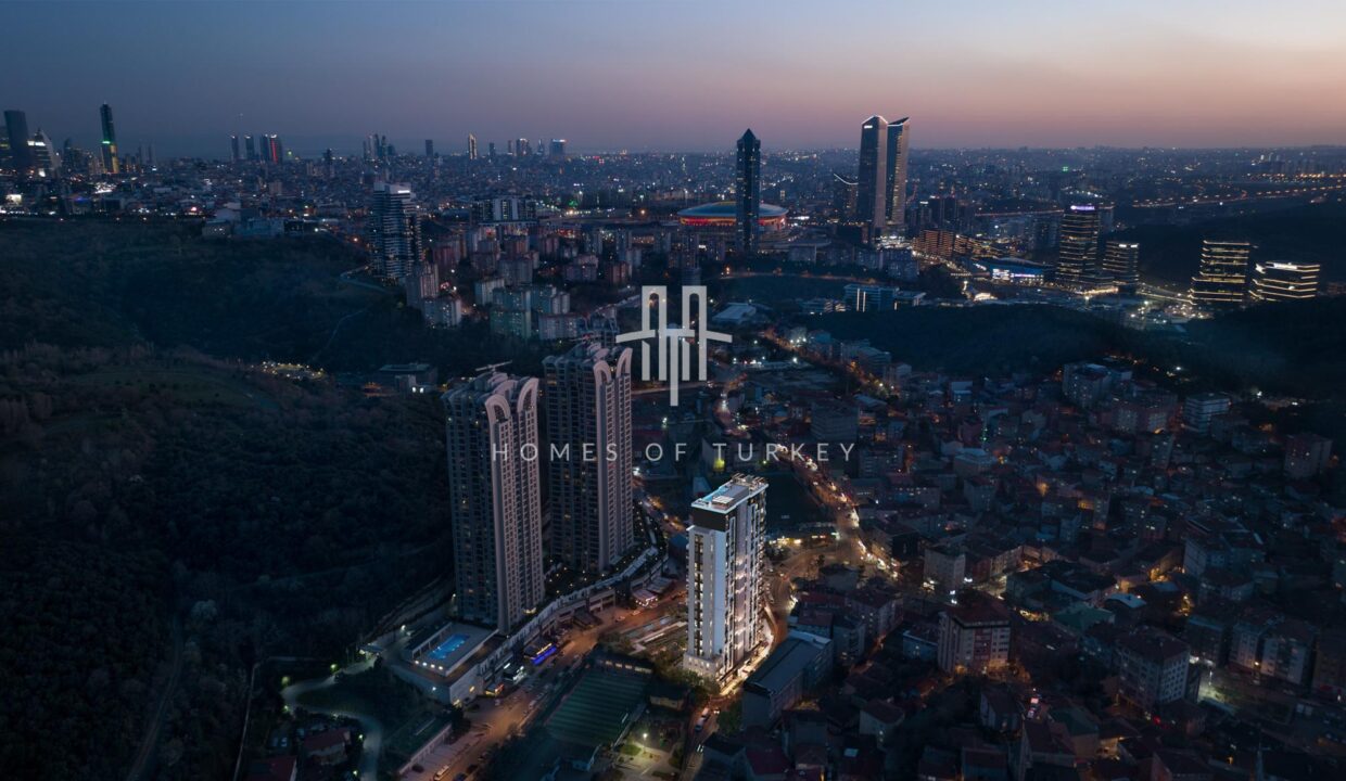 Luxury Apartments with Unique Views in the Center of the City in Maslak, Istanbul 12