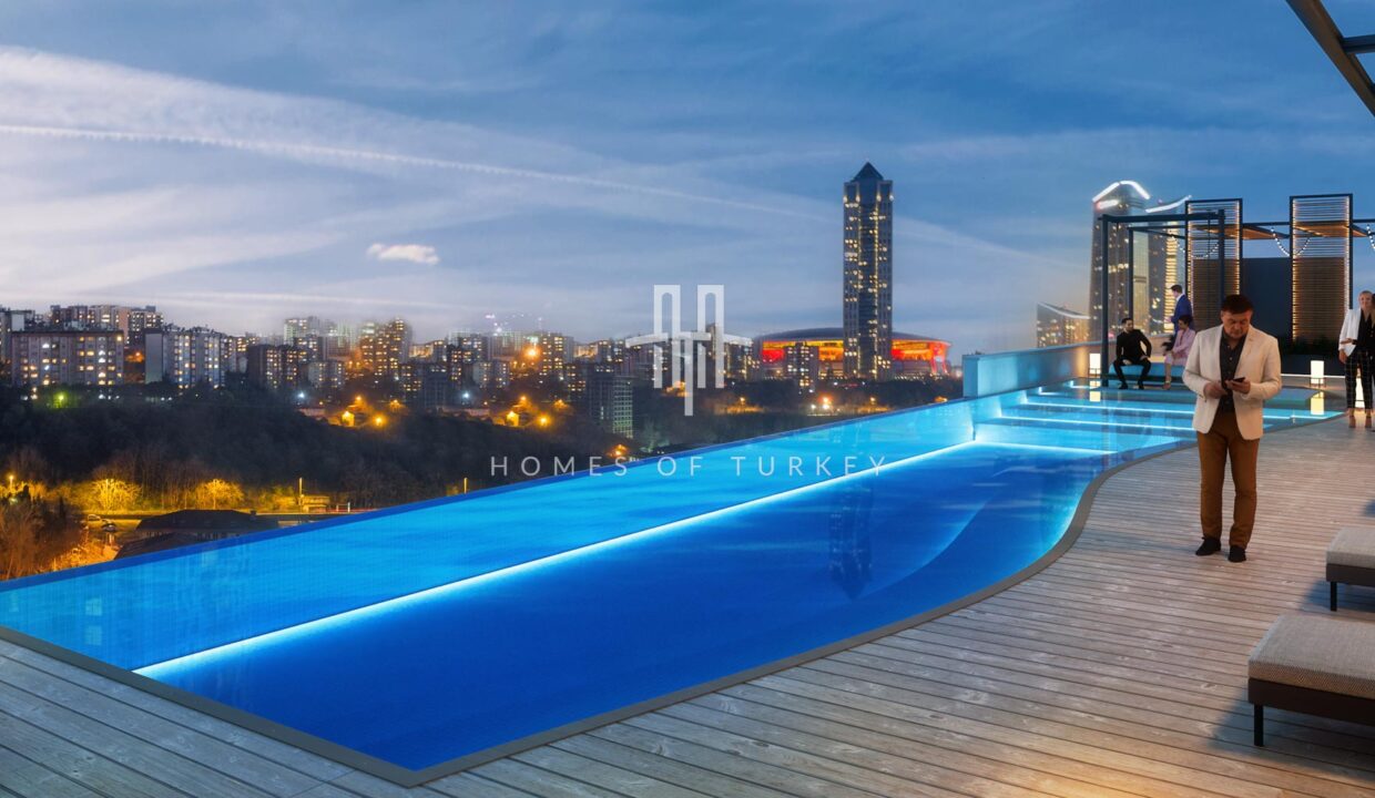 Luxury Apartments with Unique Views in the Center of the City in Maslak, Istanbul 4