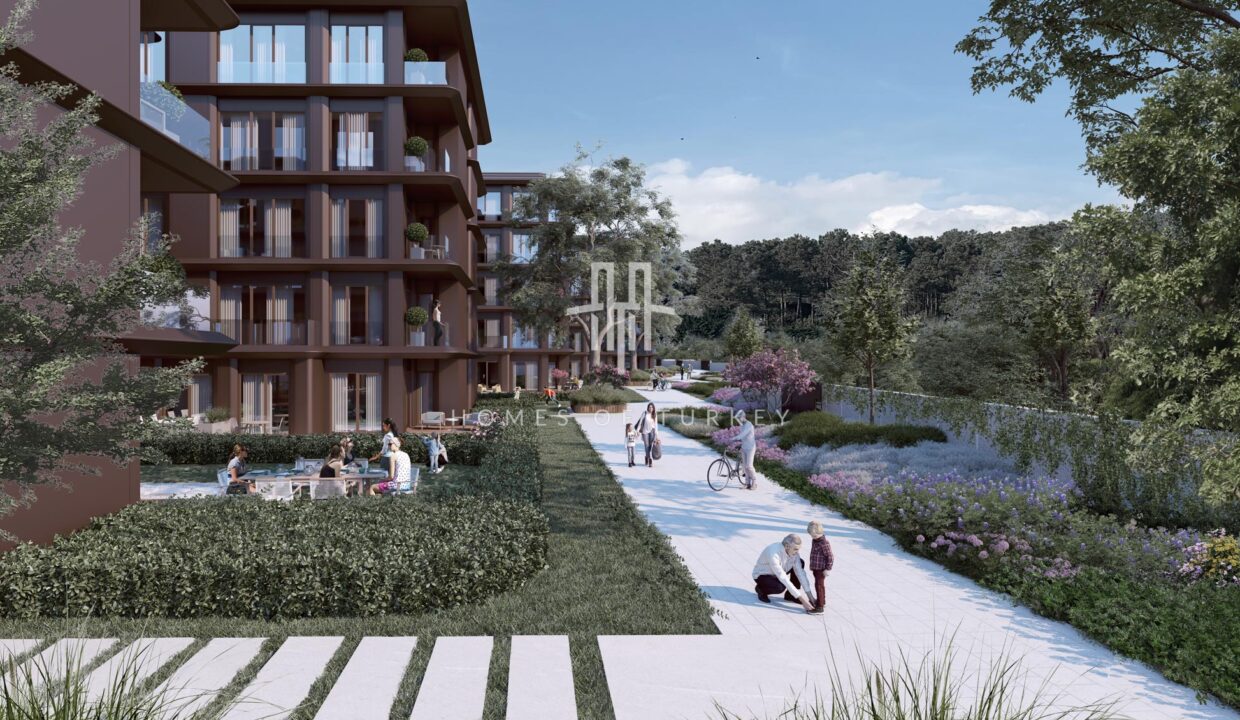 Luxury Flats for Sale in Eyupsultan, Göktürk, in Nature 11