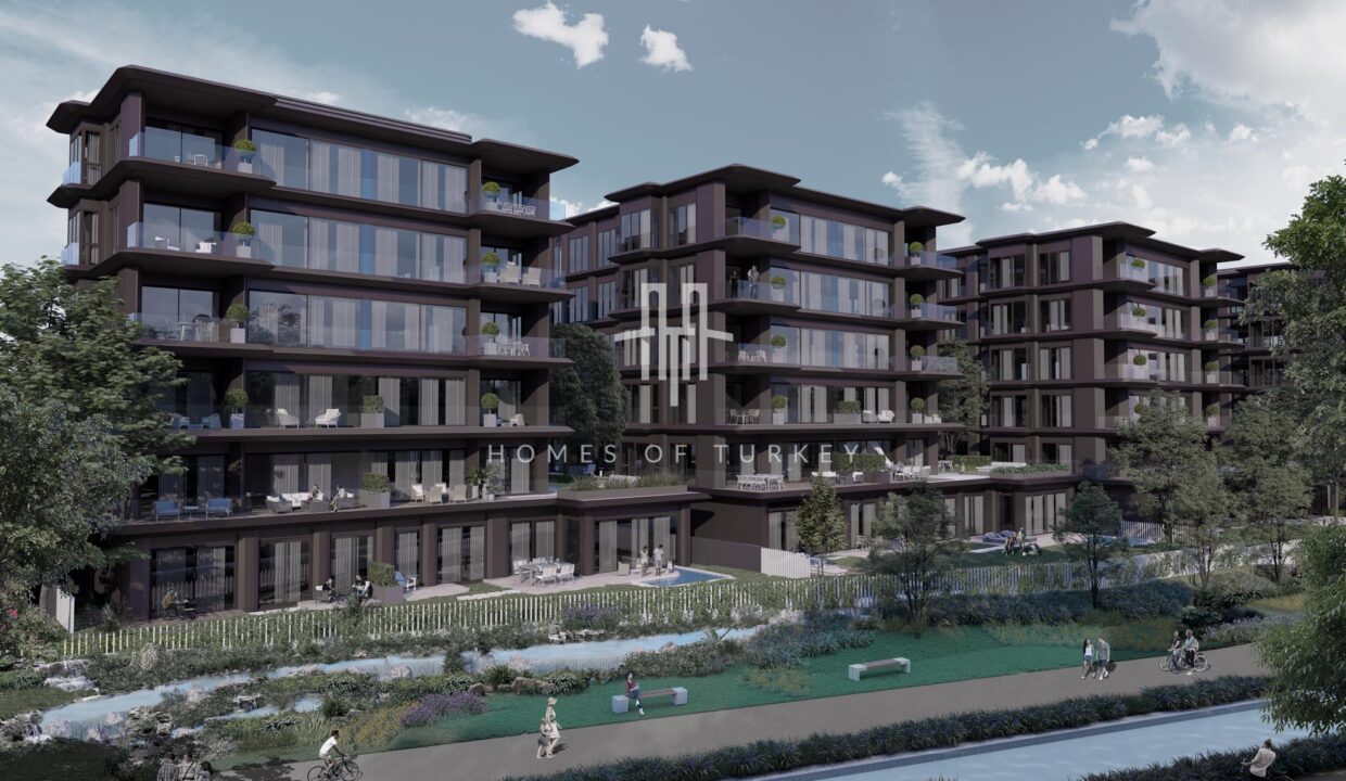 Luxury Flats for Sale in Eyupsultan, Göktürk, in Nature 3