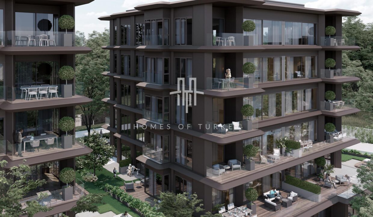 Luxury Flats for Sale in Eyupsultan, Göktürk, in Nature 5