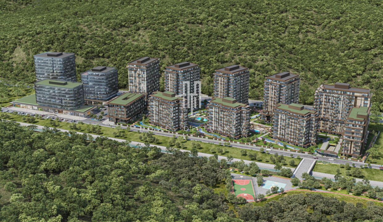 Luxury Flats for Sale in Sariyer, Maslak with Forest View and Close to Vadi Istanbul 1