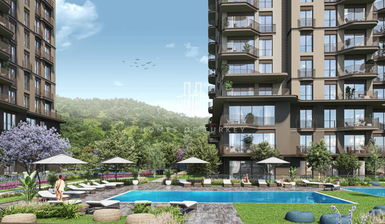 Luxury Flats for Sale in Sariyer, Maslak with Forest View and Close to Vadi Istanbul 11