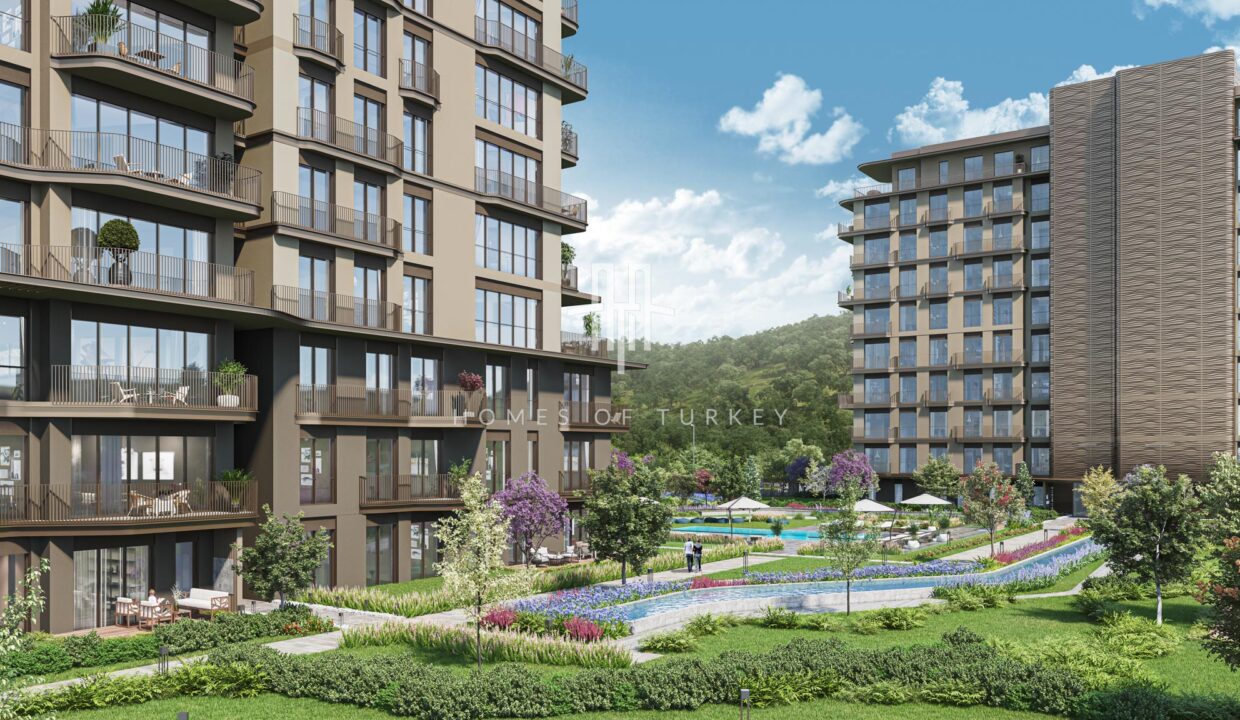 Luxury Flats for Sale in Sariyer, Maslak with Forest View and Close to Vadi Istanbul 13