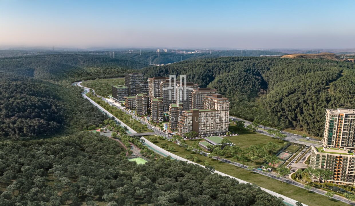 Luxury Flats for Sale in Sariyer, Maslak with Forest View and Close to Vadi Istanbul 22
