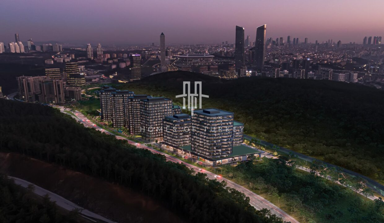 Luxury Flats for Sale in Sariyer, Maslak with Forest View and Close to Vadi Istanbul 23