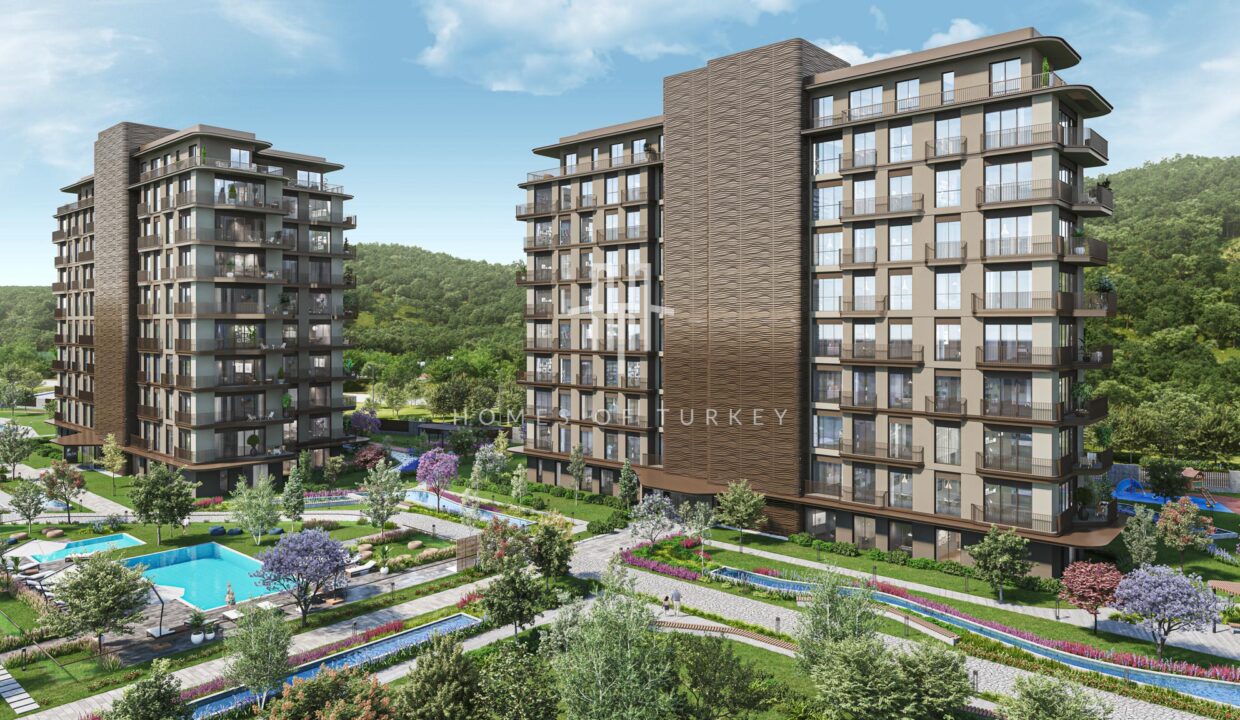 Luxury Flats for Sale in Sariyer, Maslak with Forest View and Close to Vadi Istanbul 4