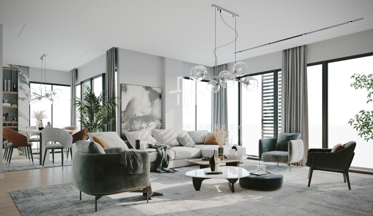 Modern Flats for Sale with Bosphorus View in Üsküdar14