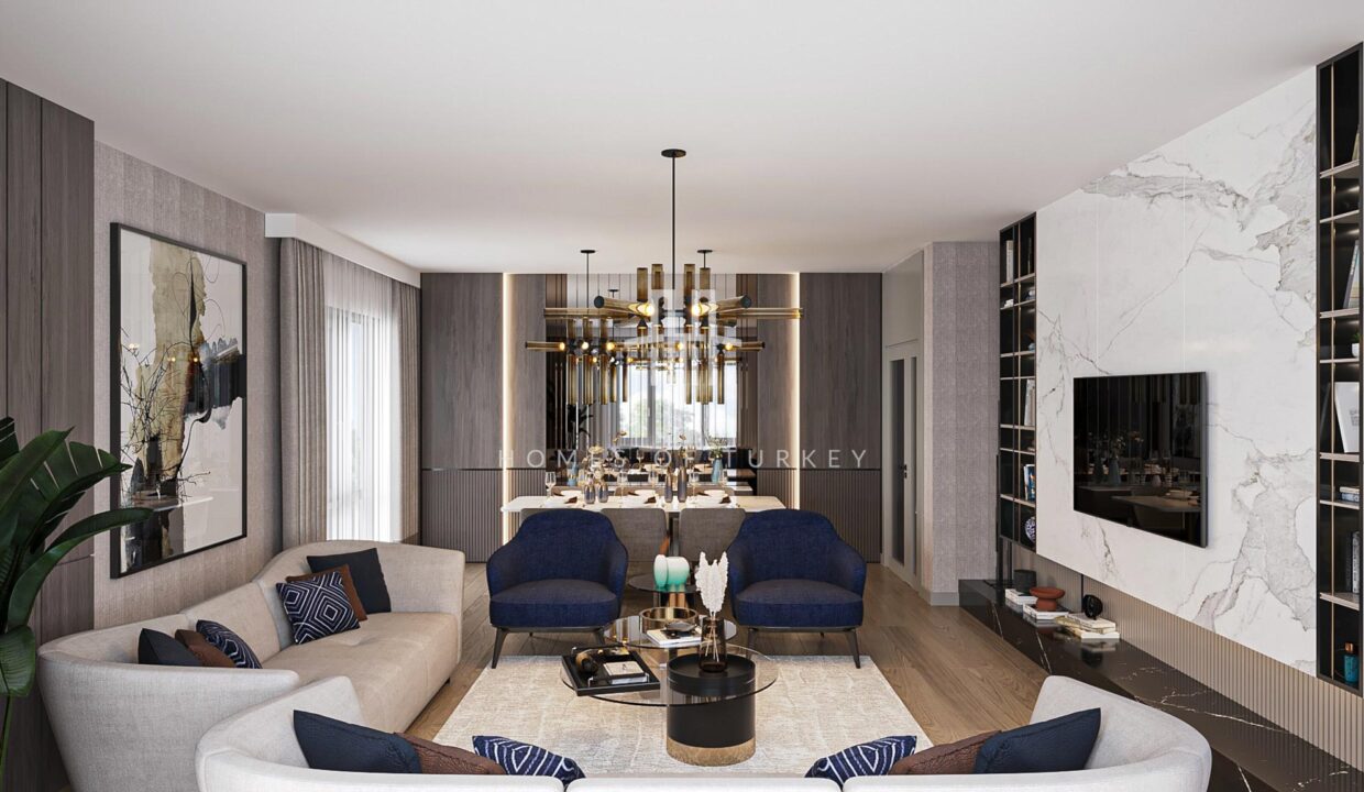 Comfortable Apartments for Sale in a Complex with Indoor Swimming Pool in Başakşehir, Istanbul 10