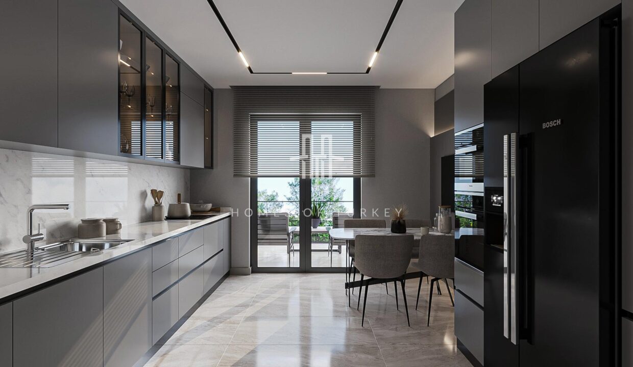 Comfortable Apartments for Sale in a Complex with Indoor Swimming Pool in Başakşehir, Istanbul 11