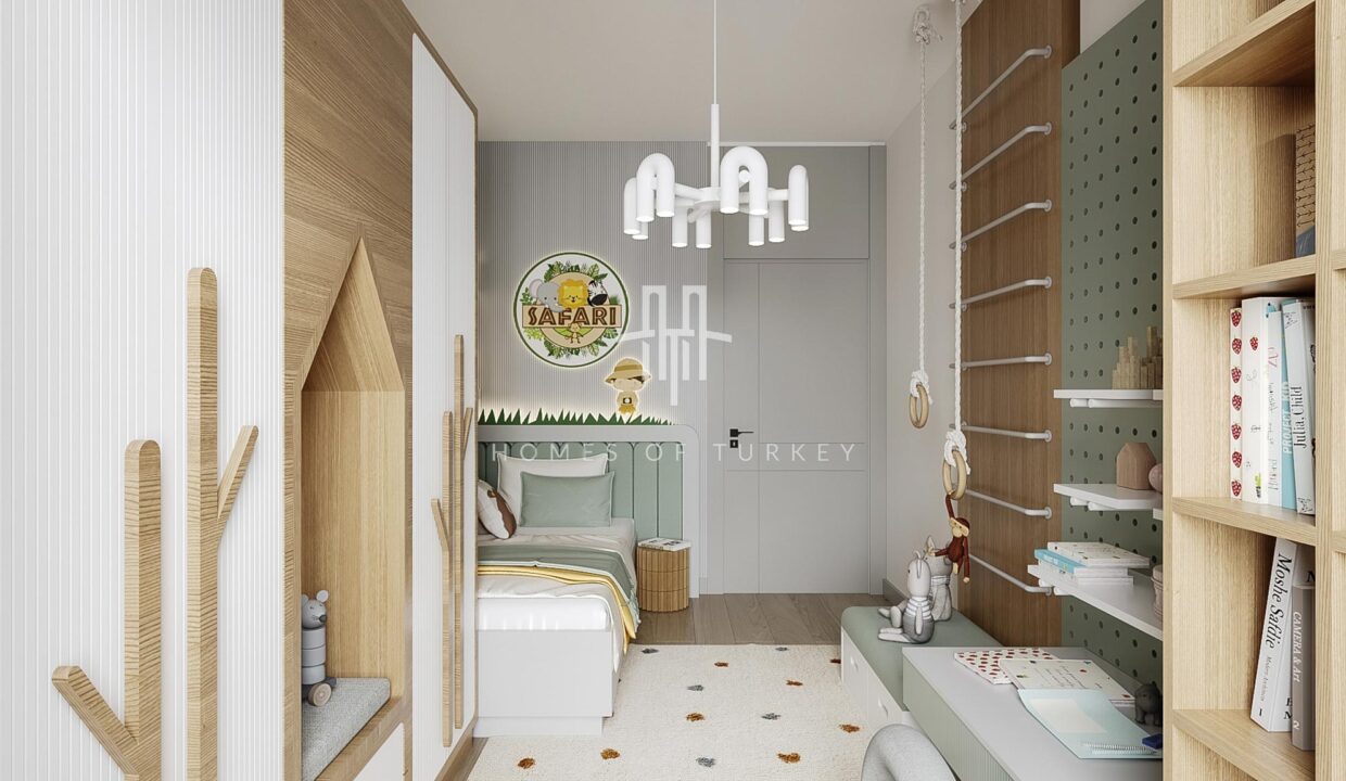 Comfortable Apartments for Sale in a Complex with Indoor Swimming Pool in Başakşehir, Istanbul 20
