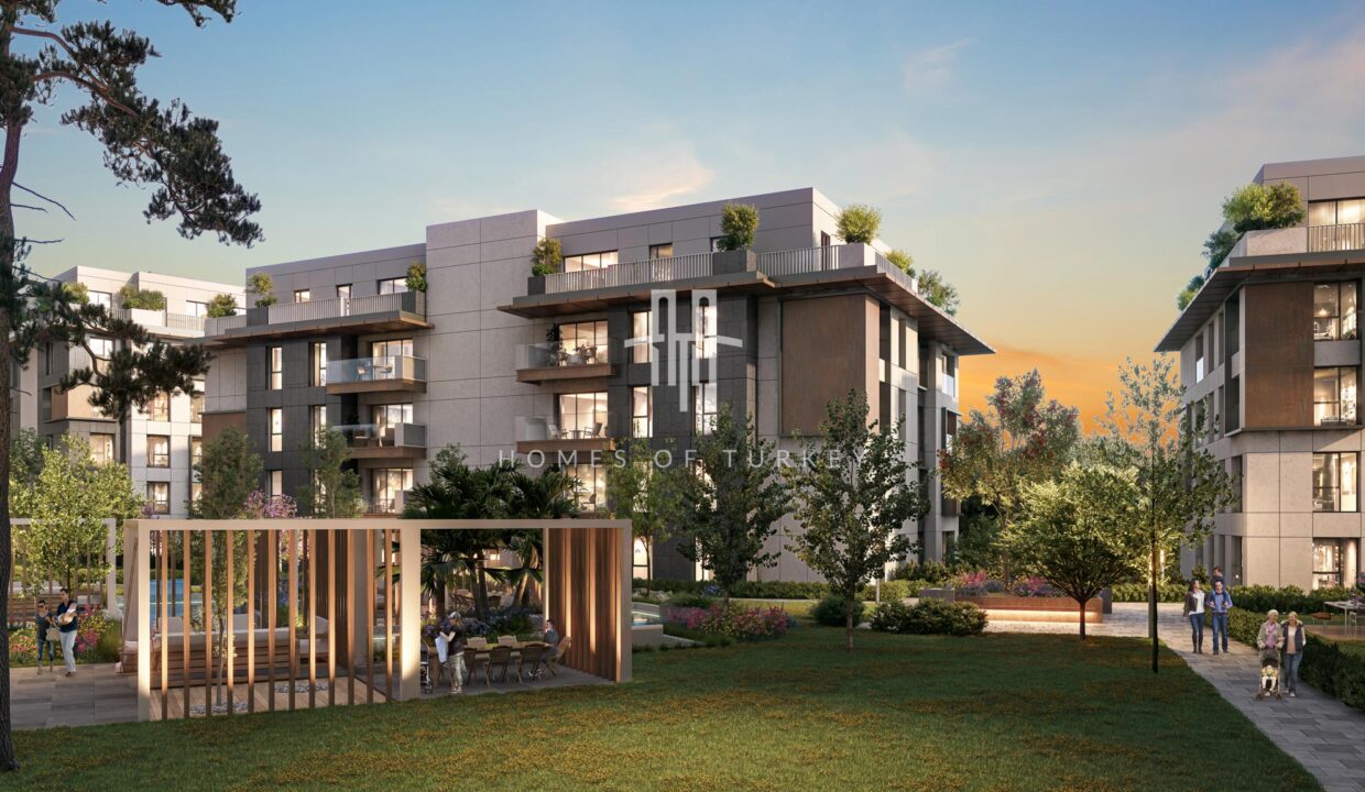 Comfortable Apartments for Sale in a Complex with Indoor Swimming Pool in Başakşehir, Istanbul 6