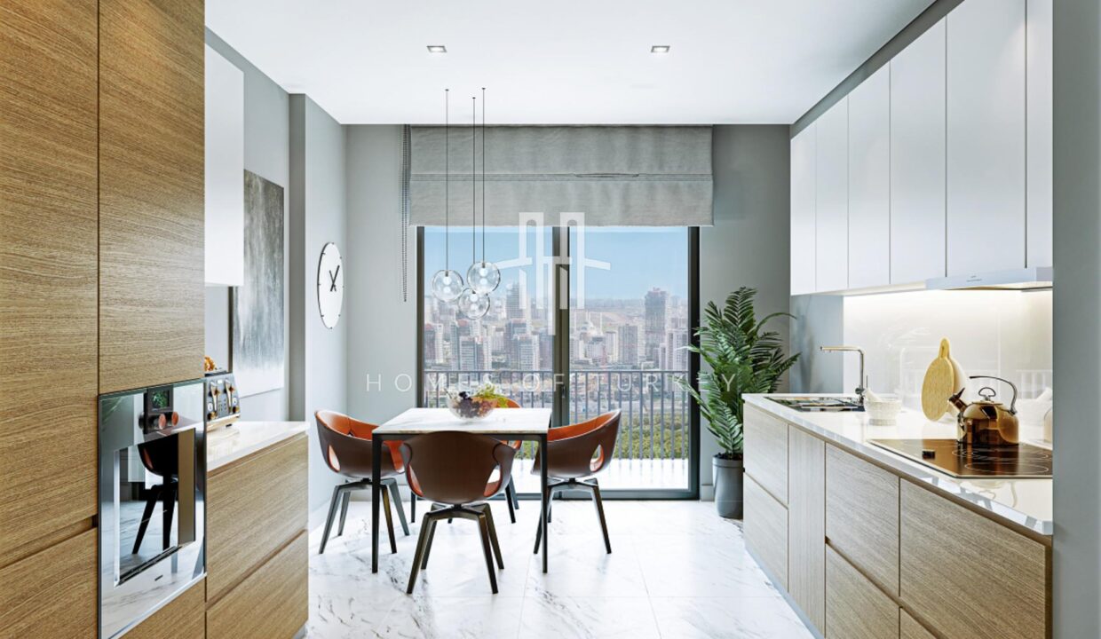 Family Concept Flats for Sale in Istanbul, Başakşehir, 70% Consisting of Green Areas 7