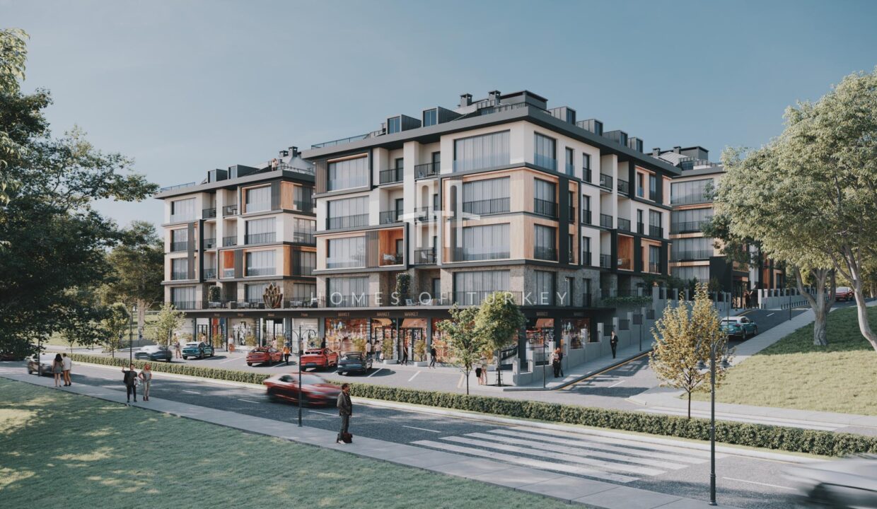 Flats for Sale in Büyükçekmece with Horizontal Architecture and Walking Distance to the Sea 3,