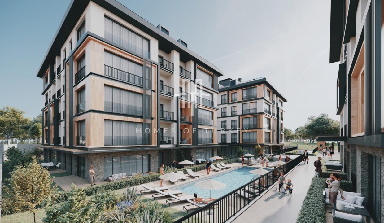 Flats for Sale in Büyükçekmece with Horizontal Architecture and Walking Distance to the Sea 8