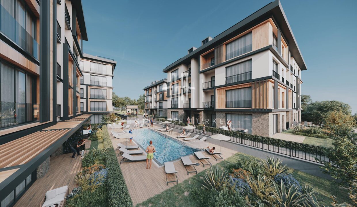 Flats for Sale in Büyükçekmece with Horizontal Architecture and Walking Distance to the Sea 9,