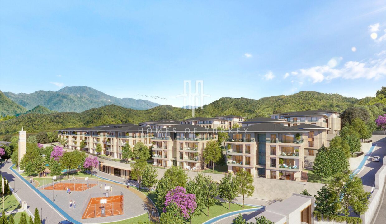 Luxury Apartments with Horizontal Architecture and Green Landscape in Başakşehir, Istanbul 1