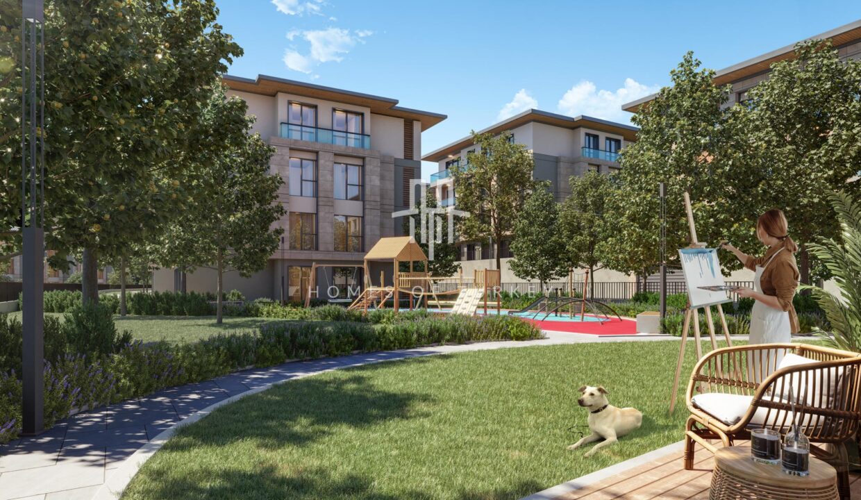 Luxury Apartments with Horizontal Architecture and Green Landscape in Başakşehir, Istanbul 10