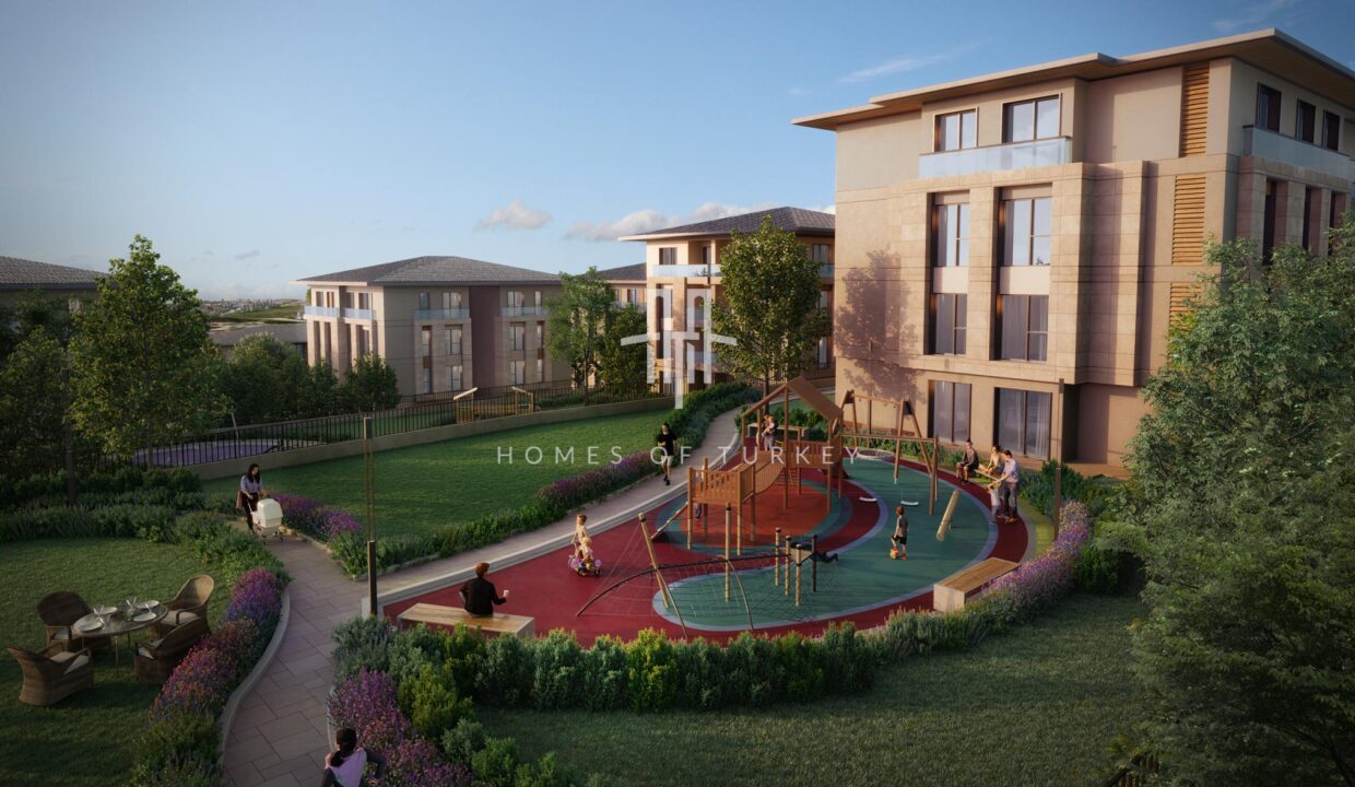 Luxury Apartments with Horizontal Architecture and Green Landscape in Başakşehir, Istanbul 11