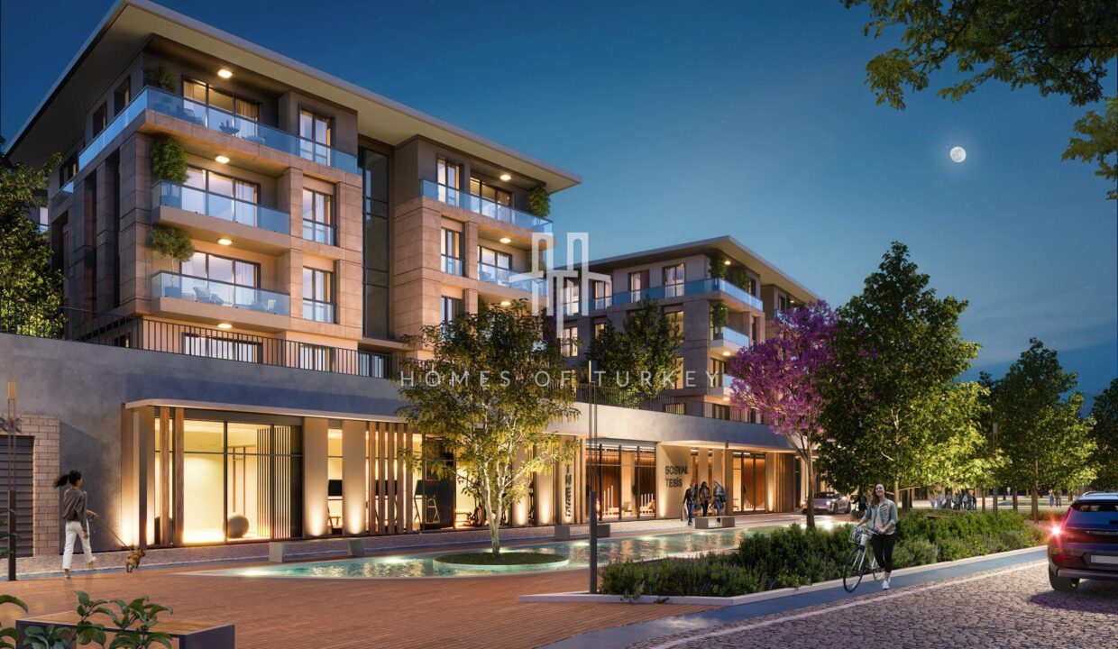 Luxury Apartments with Horizontal Architecture and Green Landscape in Başakşehir, Istanbul 3