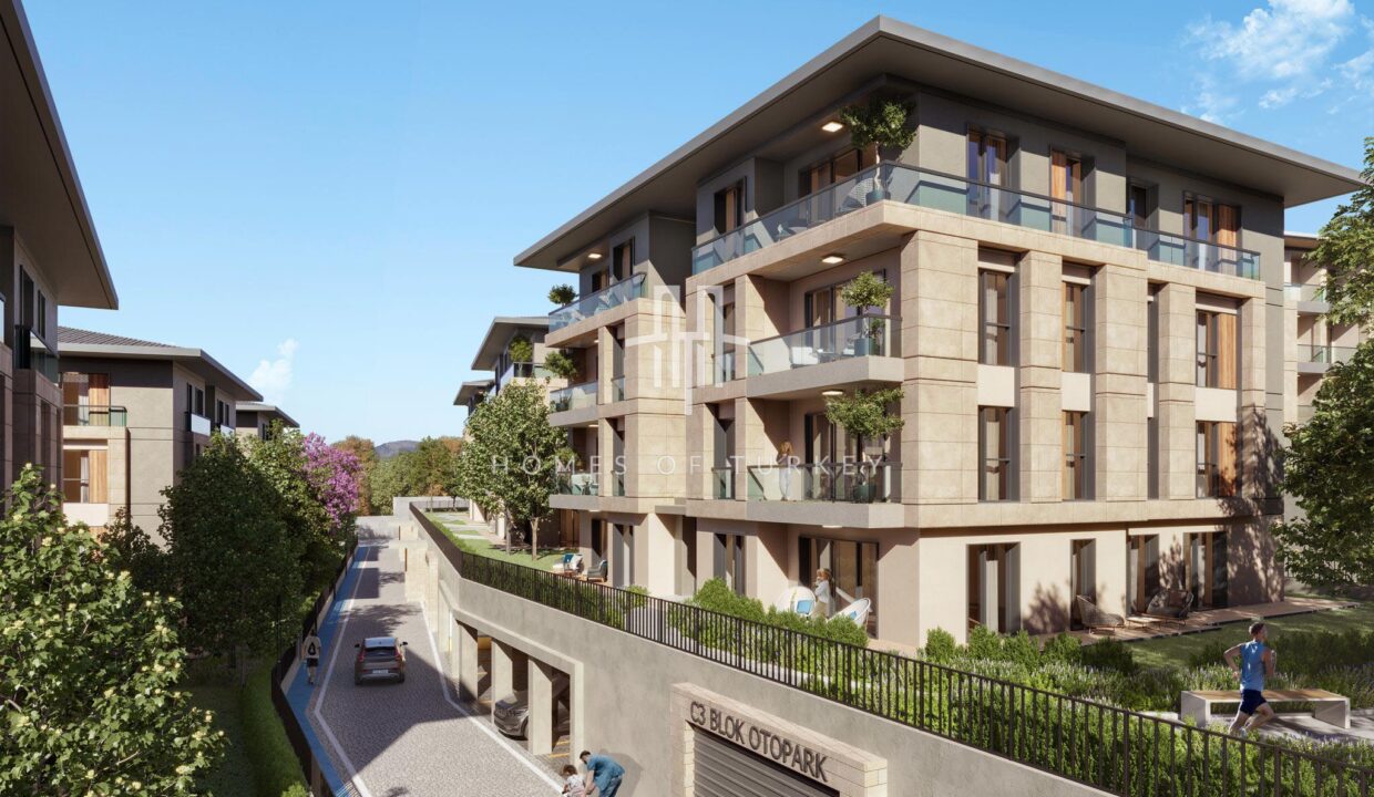 Luxury Apartments with Horizontal Architecture and Green Landscape in Başakşehir, Istanbul 7