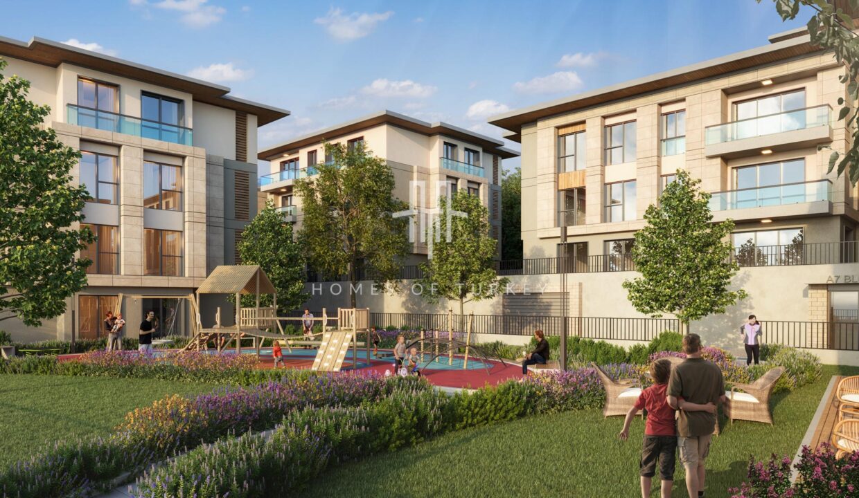 Luxury Apartments with Horizontal Architecture and Green Landscape in Başakşehir, Istanbul 8