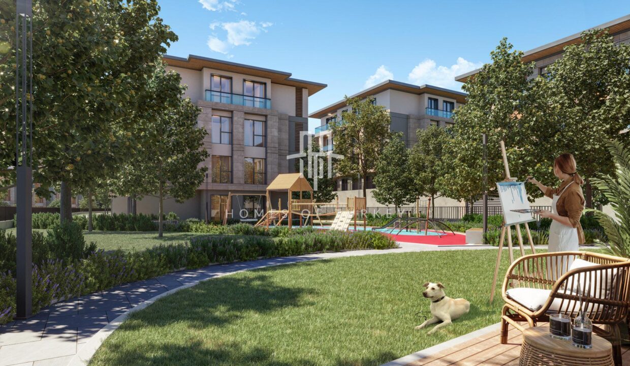 Luxury Apartments with Horizontal Architecture and Green Landscape in Başakşehir, Istanbul 9