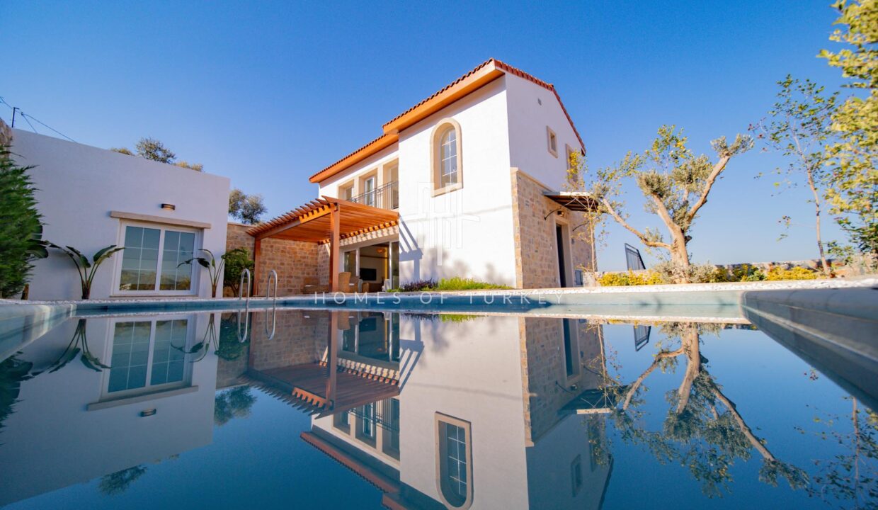 Luxury Villas in Installment for Sale with a Modern Town Concept in Bodrum 1