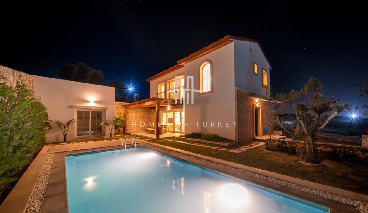 Luxury Villas in Installment for Sale with a Modern Town Concept in Bodrum 3