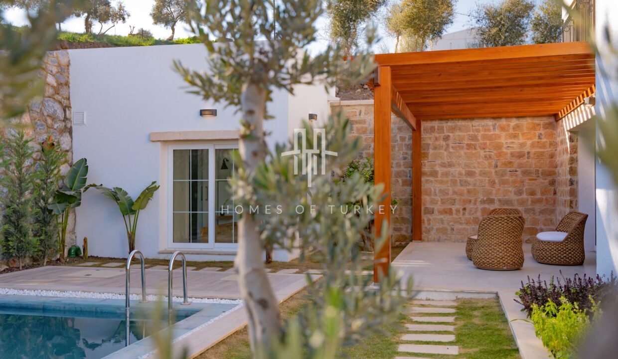 Luxury Villas in Installment for Sale with a Modern Town Concept in Bodrum 5