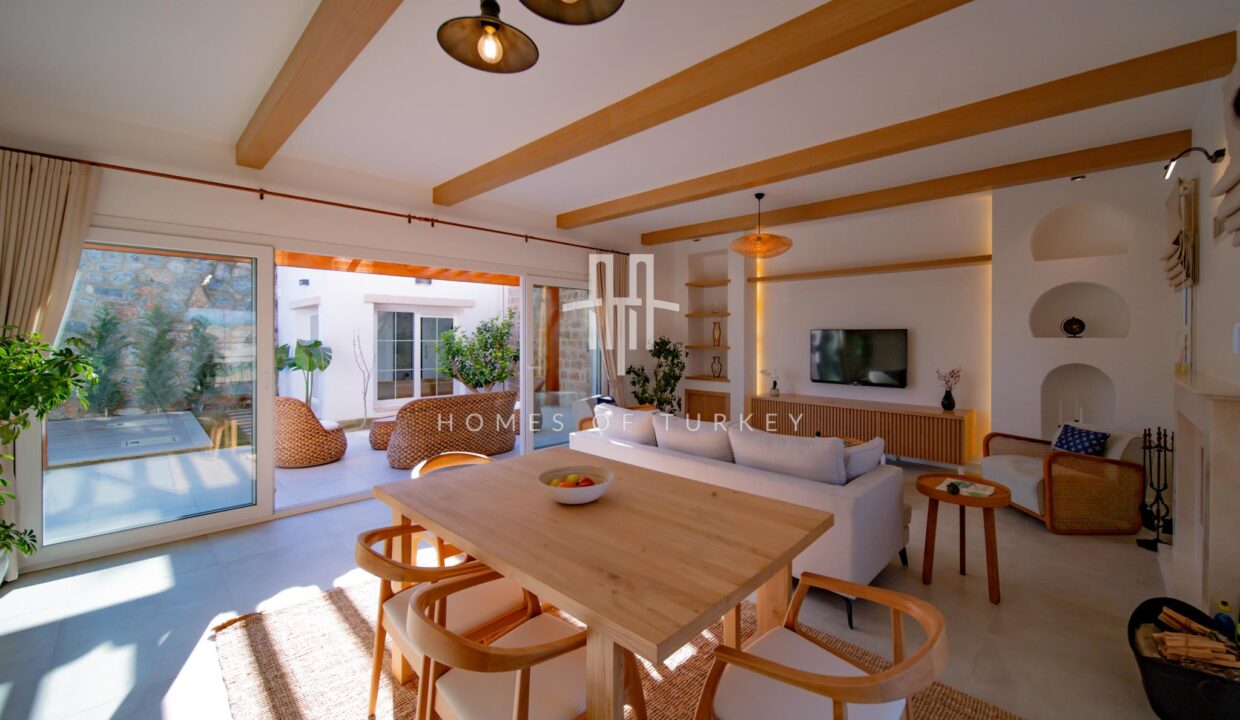 Luxury Villas in Installment for Sale with a Modern Town Concept in Bodrum 7