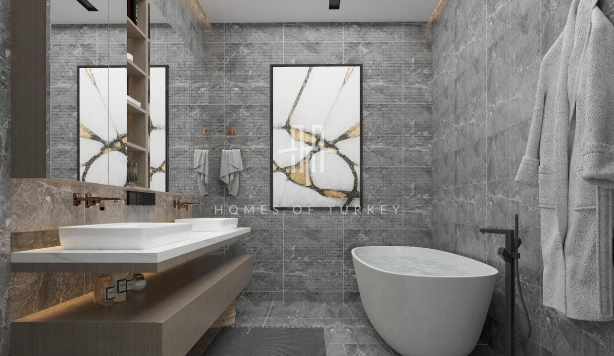 Luxury Villas with Nature View for Sale in Göktürk, Istanbul 17