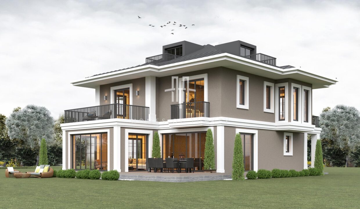 Luxury Villas with Nature View for Sale in Göktürk, Istanbul 2