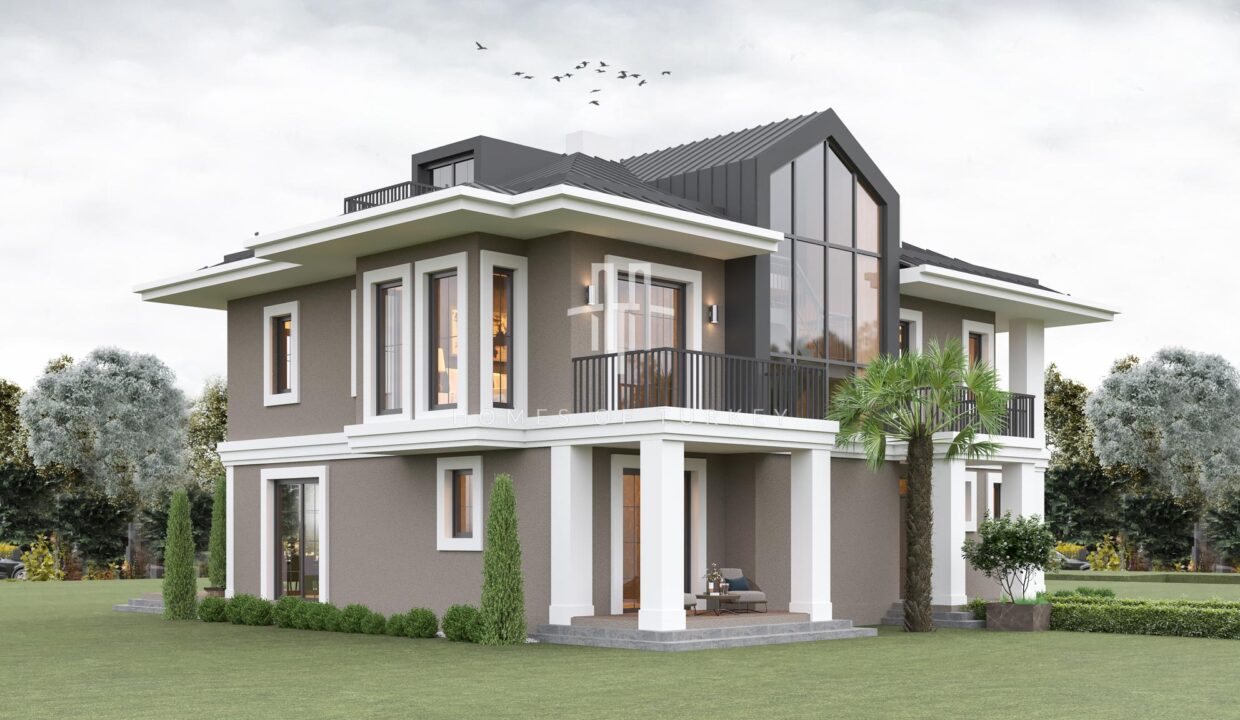 Luxury Villas with Nature View for Sale in Göktürk, Istanbul 4