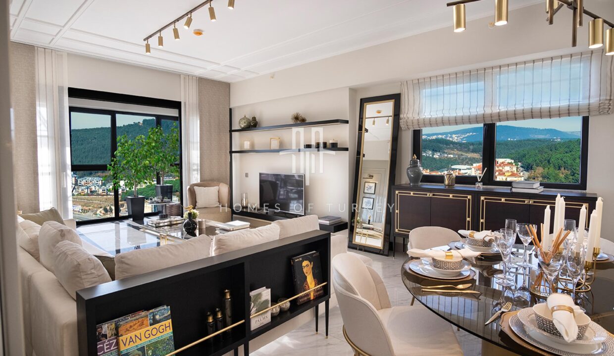 Ready to Use Apartments with Forest View and Near Metro in Ümraniye 11,