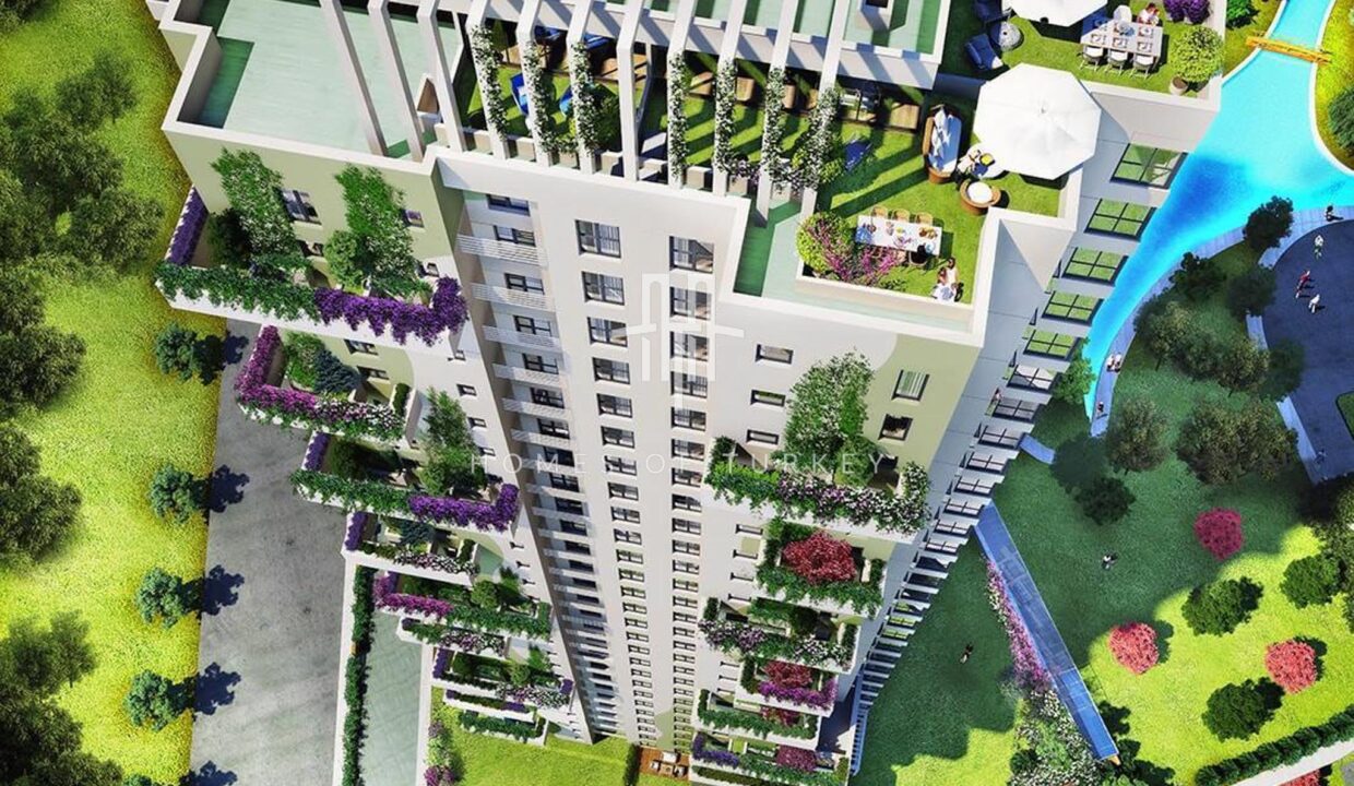 Ready to Use Apartments with Forest View and Near Metro in Ümraniye 3