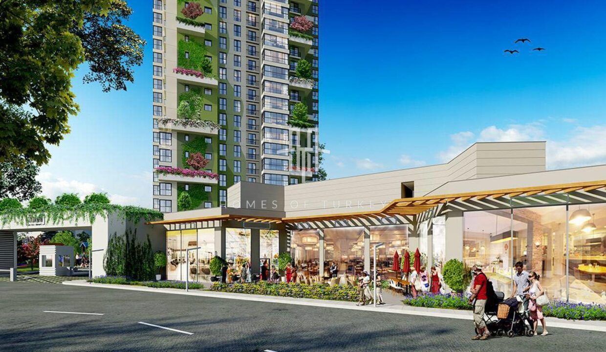 Ready to Use Apartments with Forest View and Near Metro in Ümraniye 5