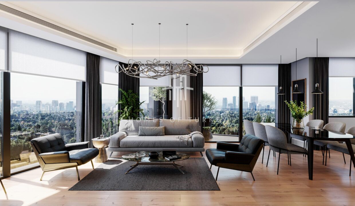 Ultra Luxury Flats for Sale in Installments in the Center of Beşiktaş, Istanbul 13