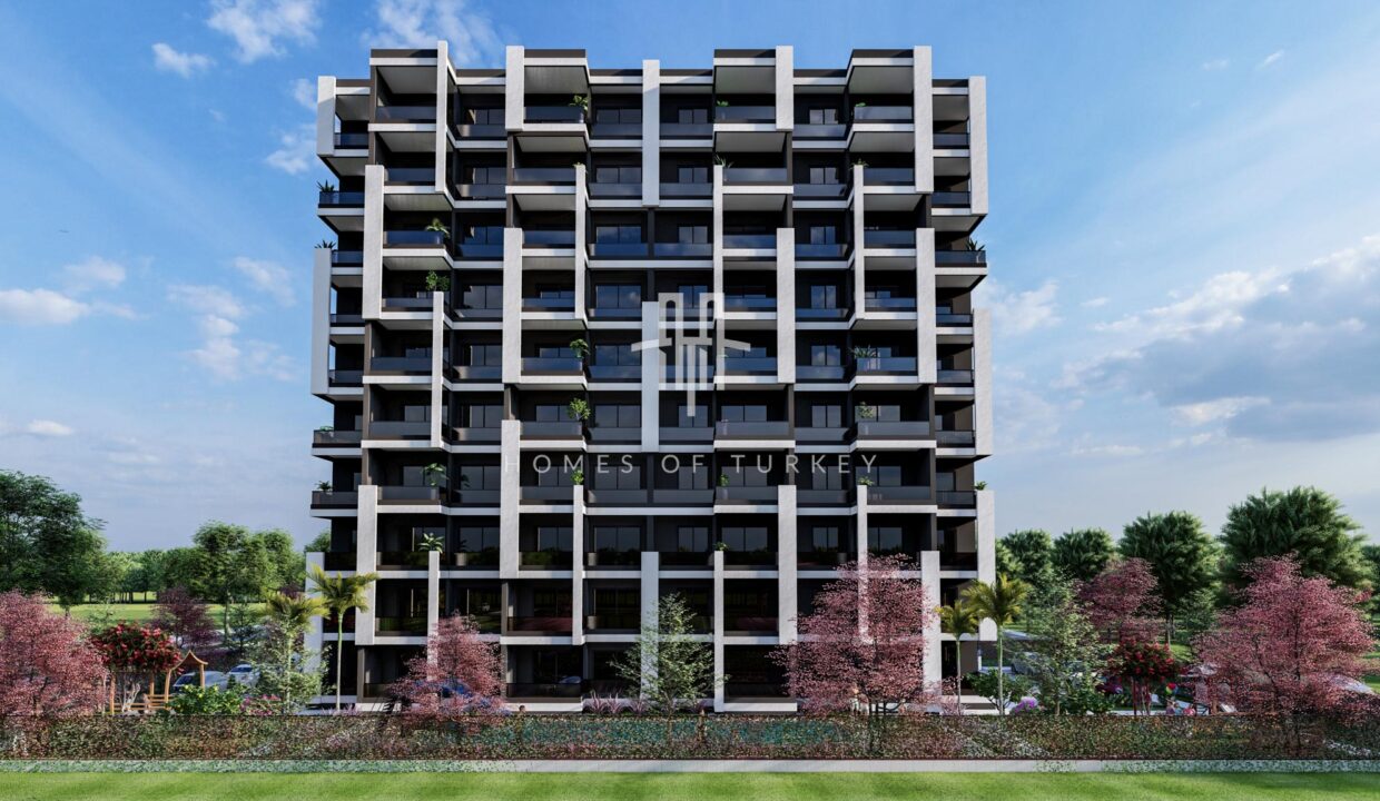 Affordable and Installment Apartments in a Resort in Mersin 1