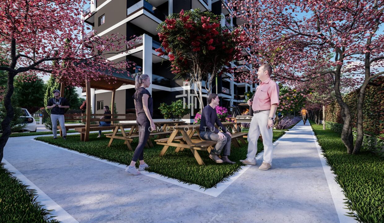 Affordable and Installment Apartments in a Resort in Mersin 10