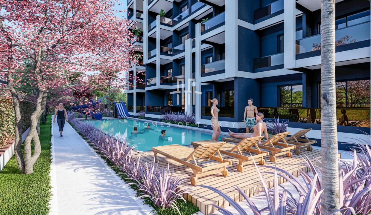 Affordable and Installment Apartments in a Resort in Mersin 4