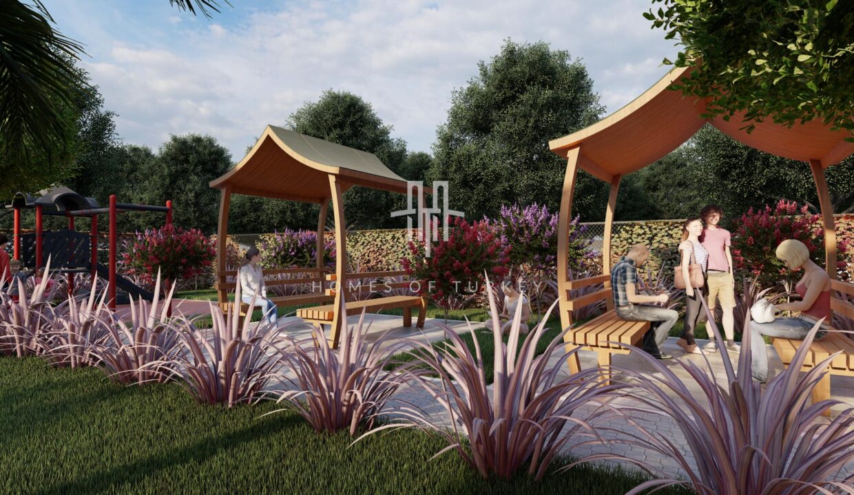Installment Flats for Sale in a Complex at a Distance of 800 meters from the Sea in Mersin 15
