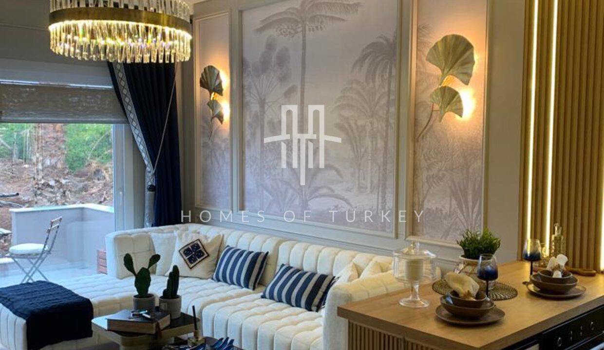 Installment Flats for Sale in a Complex at a Distance of 800 meters from the Sea in Mersin 17