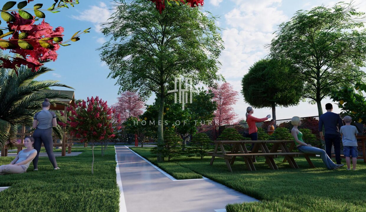 Investment Flats for Sale in Installments in a Complex with Parking Lot in Mersin 9