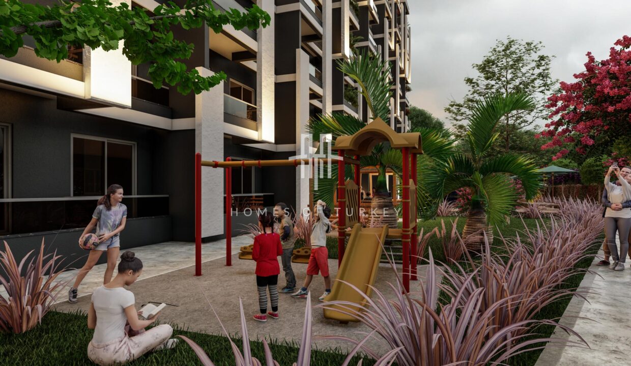 Investment Flats with Balcony within Walking Distance to the Sea in Mersin 11