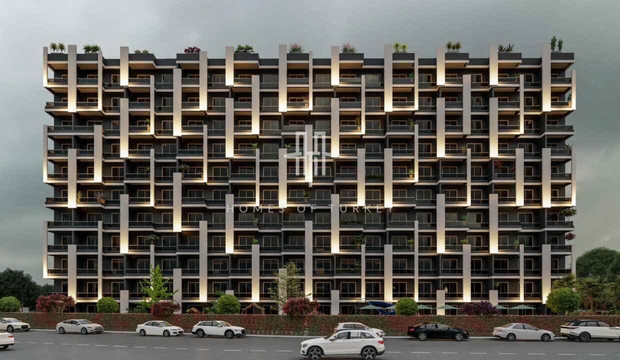 Investment Flats with Balcony within Walking Distance to the Sea in Mersin 5