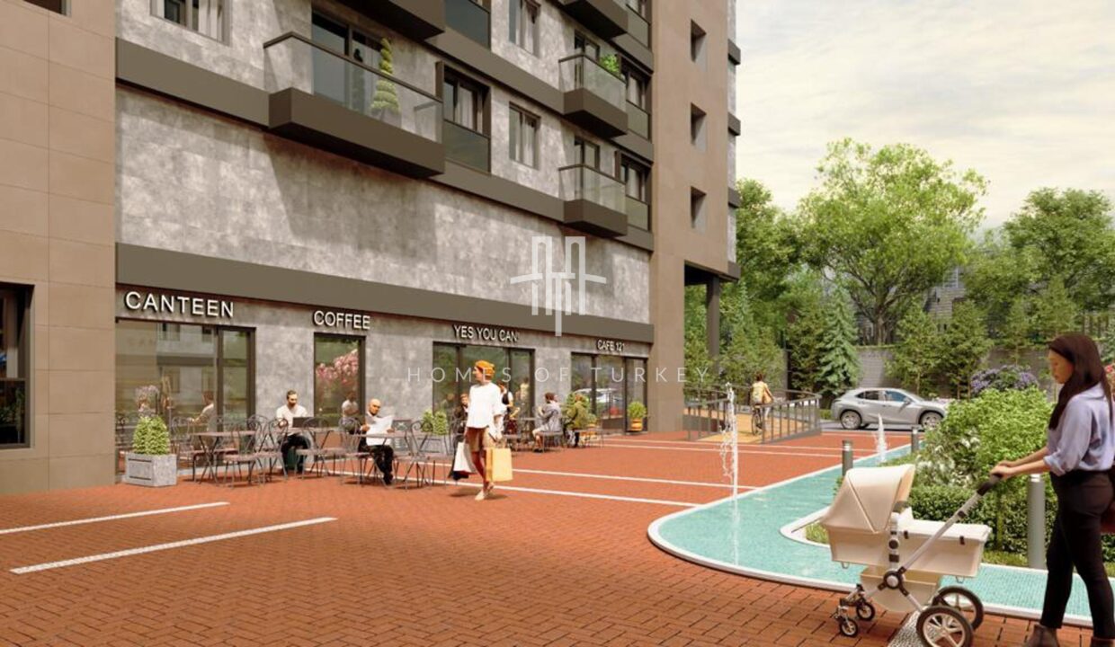 Investment Opportunity Flats with Installment Next to Shopping Center in Küçükcekmece, Istanbul 11