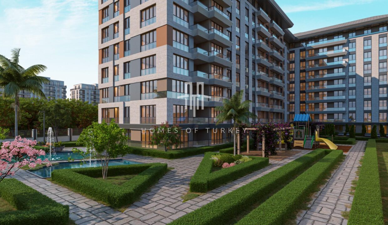 Investment Opportunity Flats with Installment Next to Shopping Center in Küçükcekmece, Istanbul 5